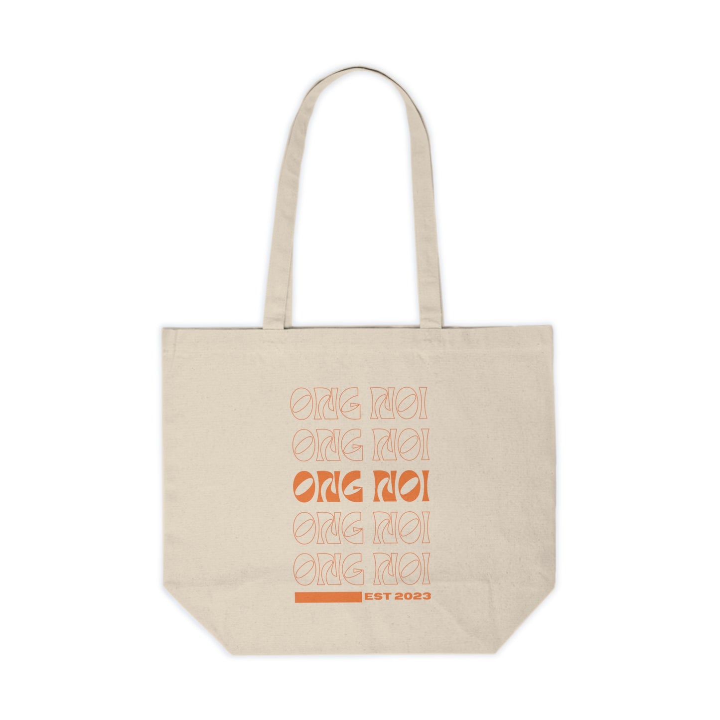 Ong Noi Canvas Shopping Tote Bag