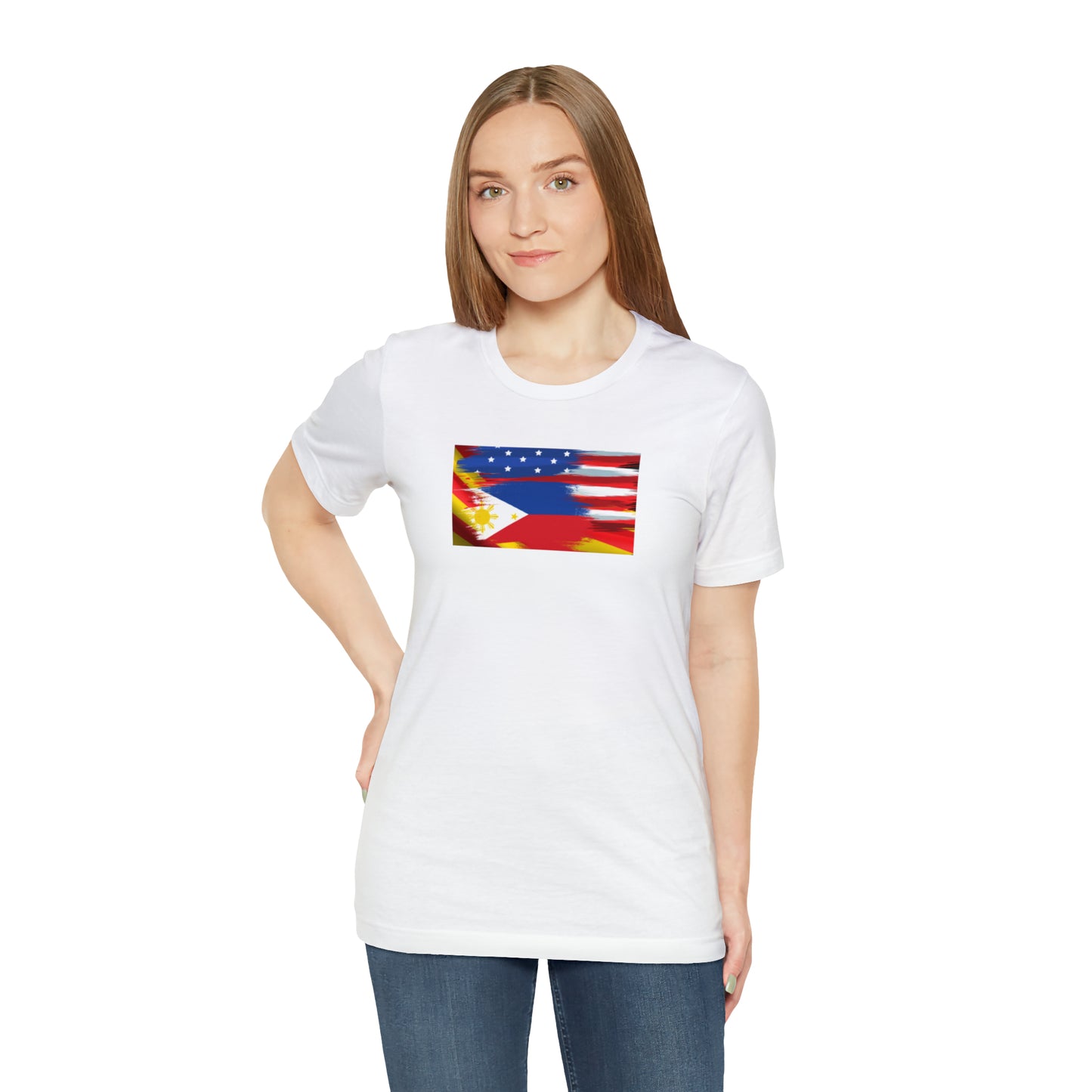 Filipino Vietnamese American Unisex Short Sleeve T-Shirt