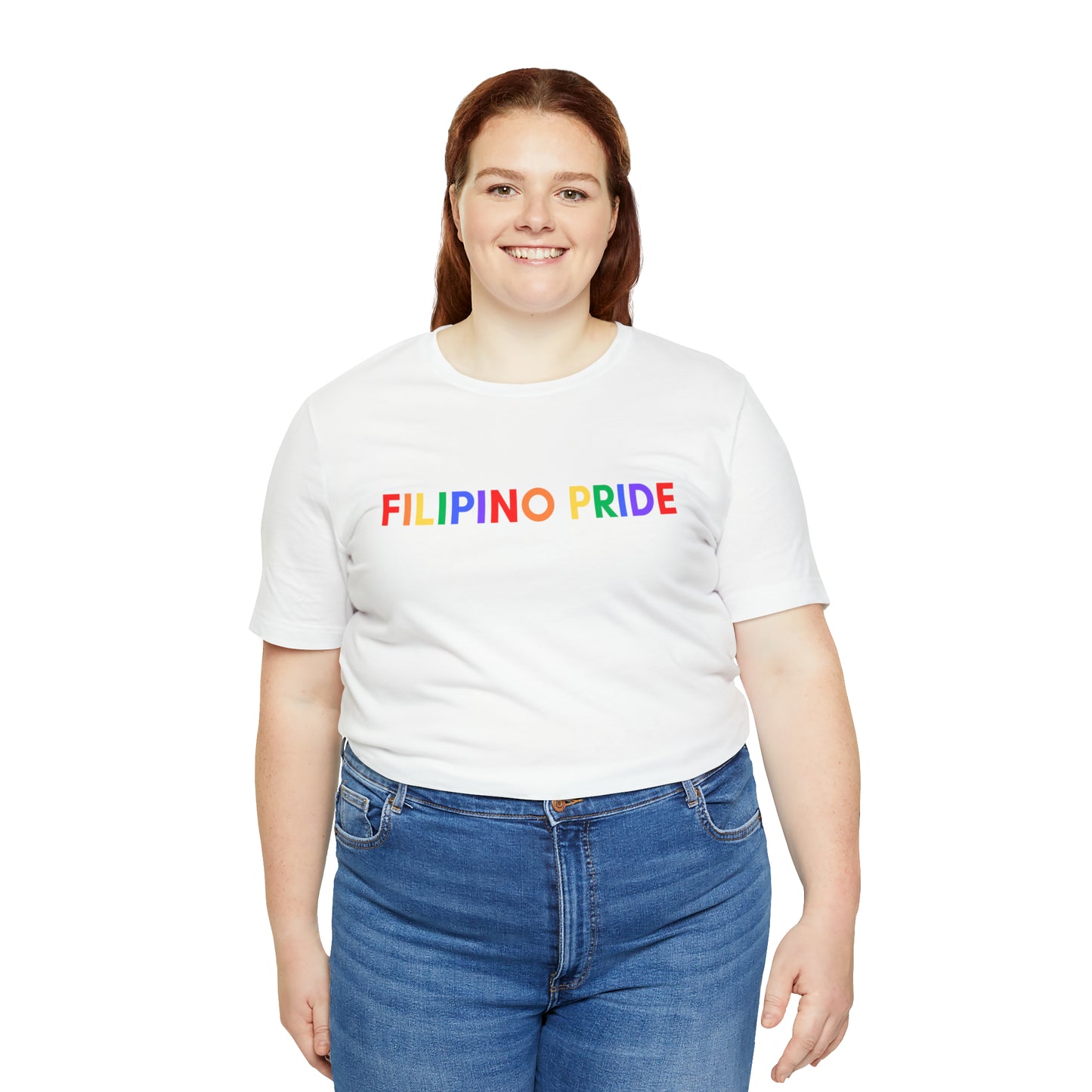 Filipino Pride LGTBQ+ Unisex Short Sleeve T-Shirt