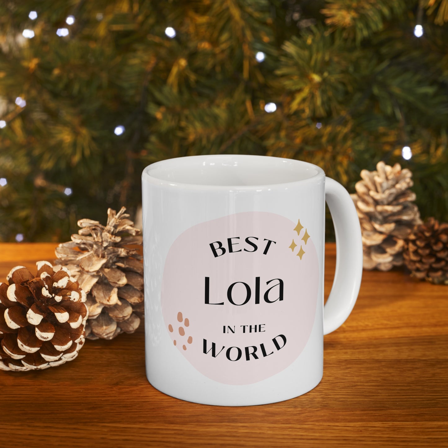 Best Lola in the World White Ceramic Mug 11oz