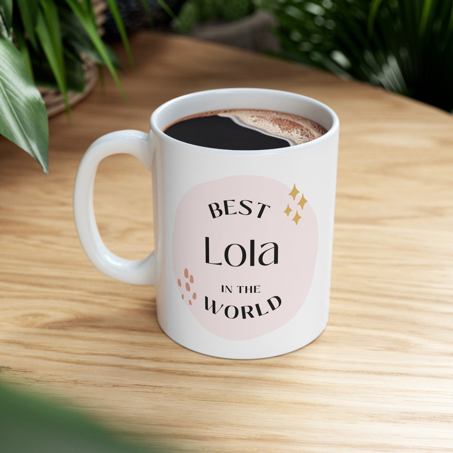 Best Lola in the World White Ceramic Mug 11oz