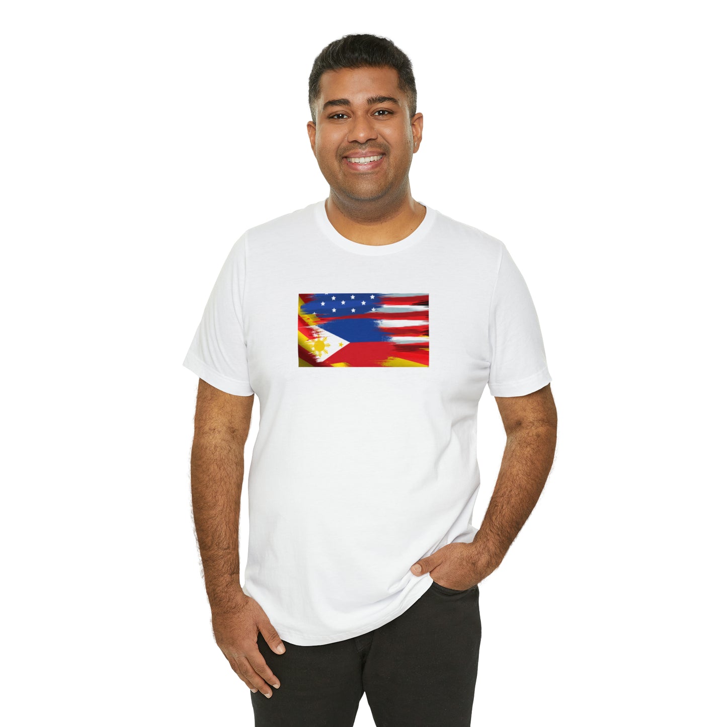 Filipino Vietnamese American Unisex Short Sleeve T-Shirt