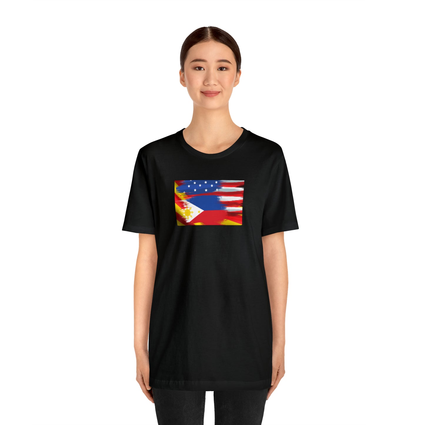 Filipino Vietnamese American Unisex Short Sleeve T-Shirt