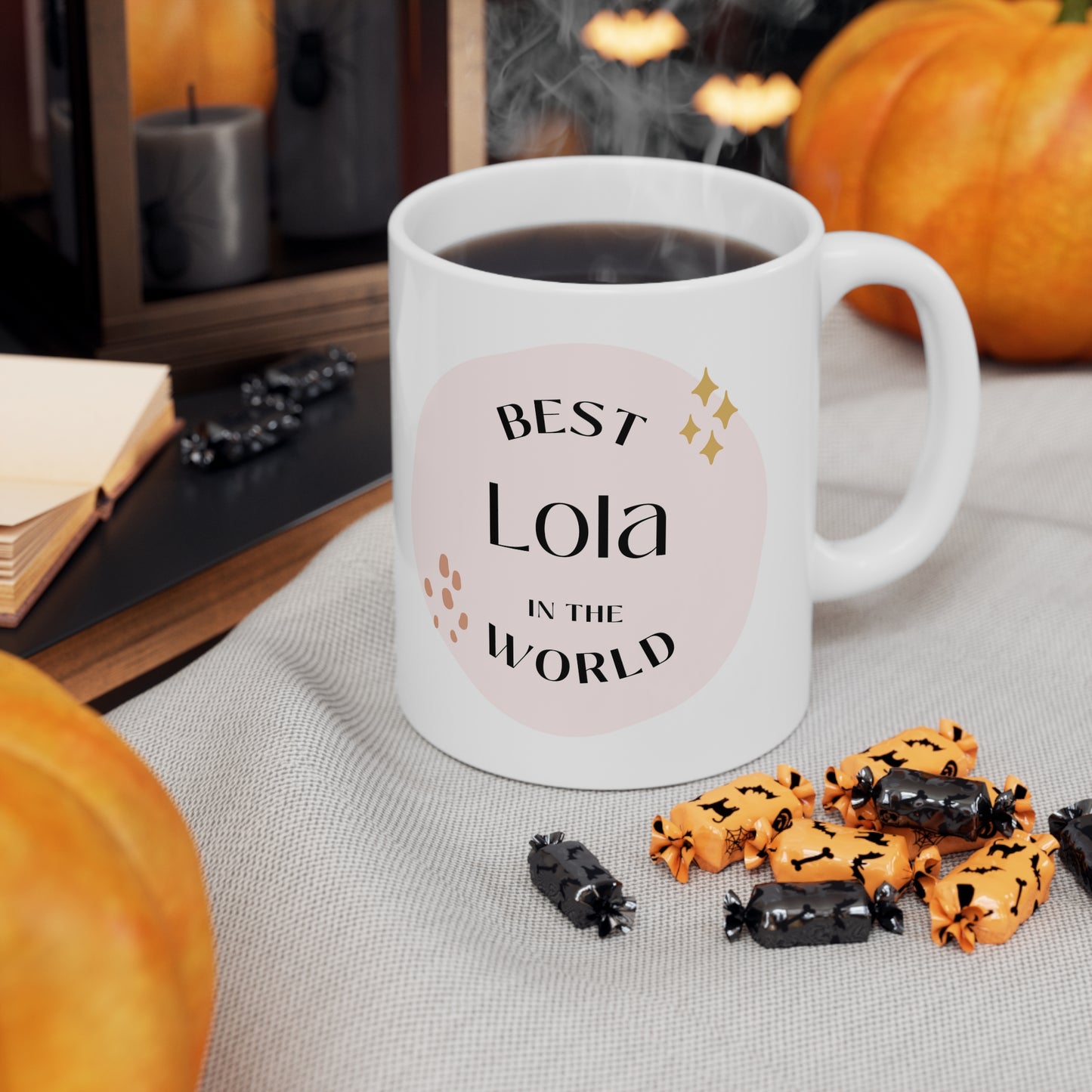 Best Lola in the World White Ceramic Mug 11oz