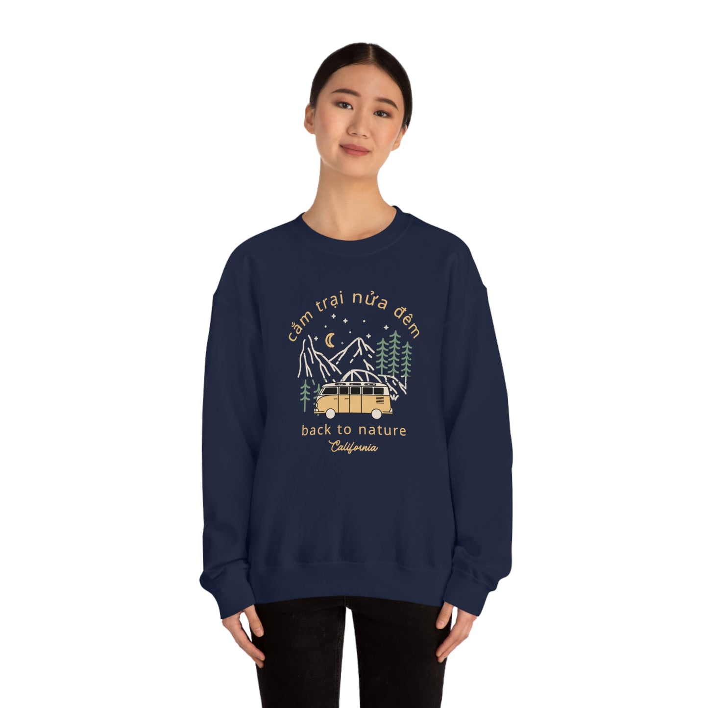 Camping Unisex Crewneck Sweatshirt