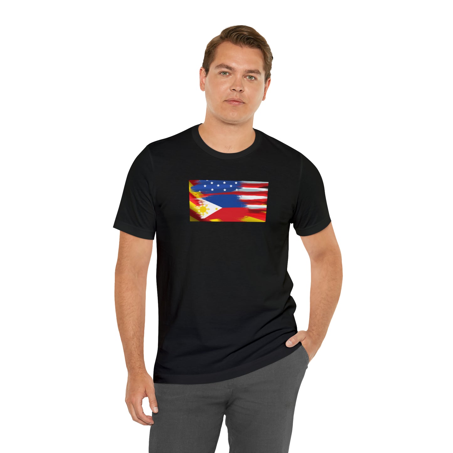 Filipino Vietnamese American Unisex Short Sleeve T-Shirt