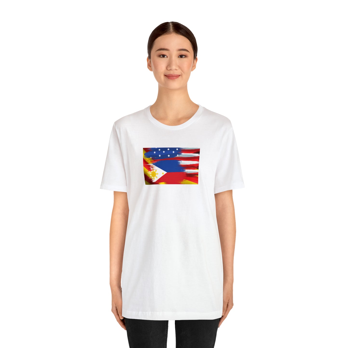 Filipino Vietnamese American Unisex Short Sleeve T-Shirt