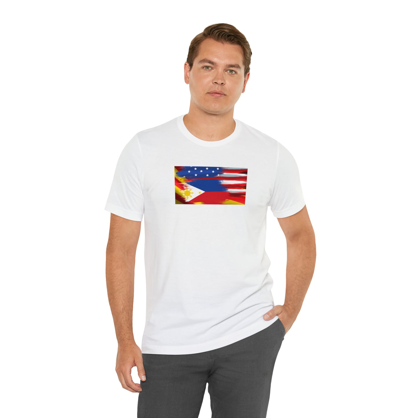 Filipino Vietnamese American Unisex Short Sleeve T-Shirt