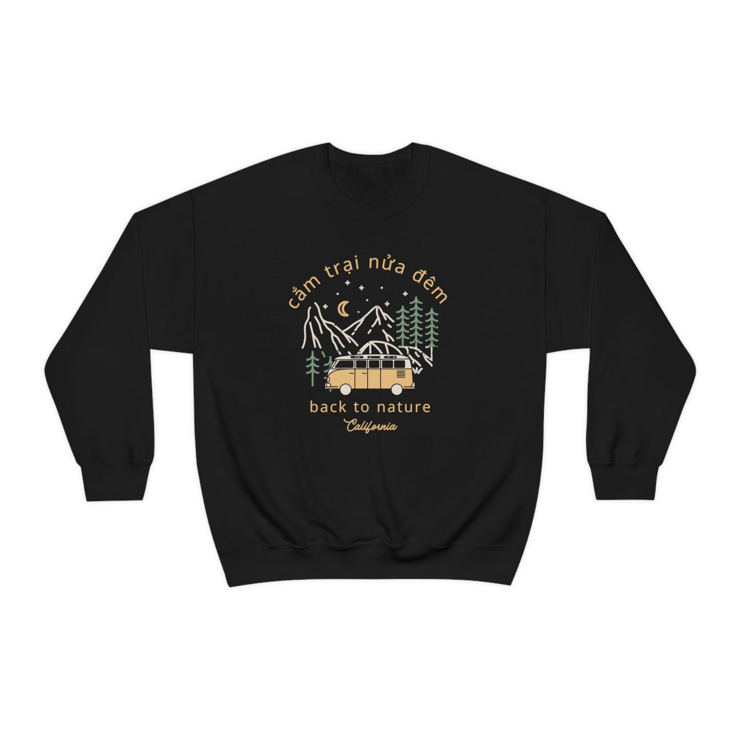 Camping Unisex Crewneck Sweatshirt