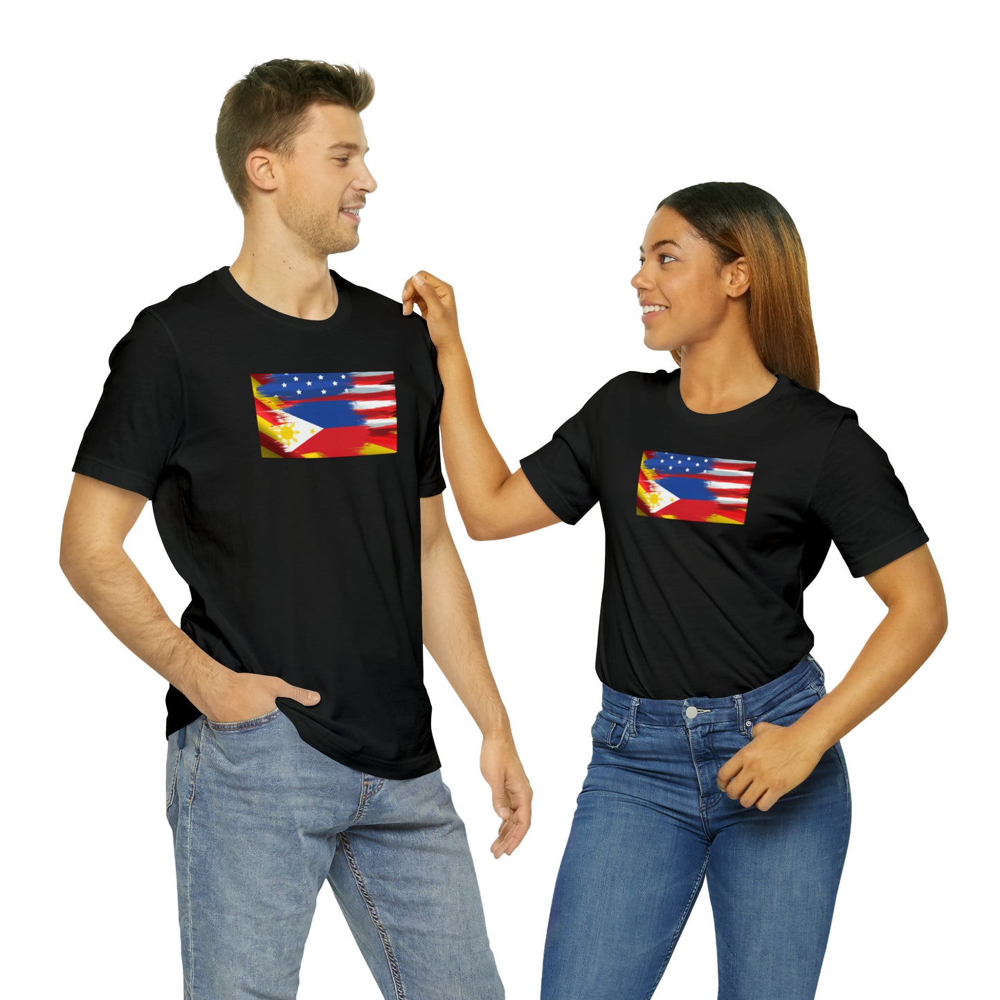 Filipino Vietnamese American Unisex Short Sleeve T-Shirt