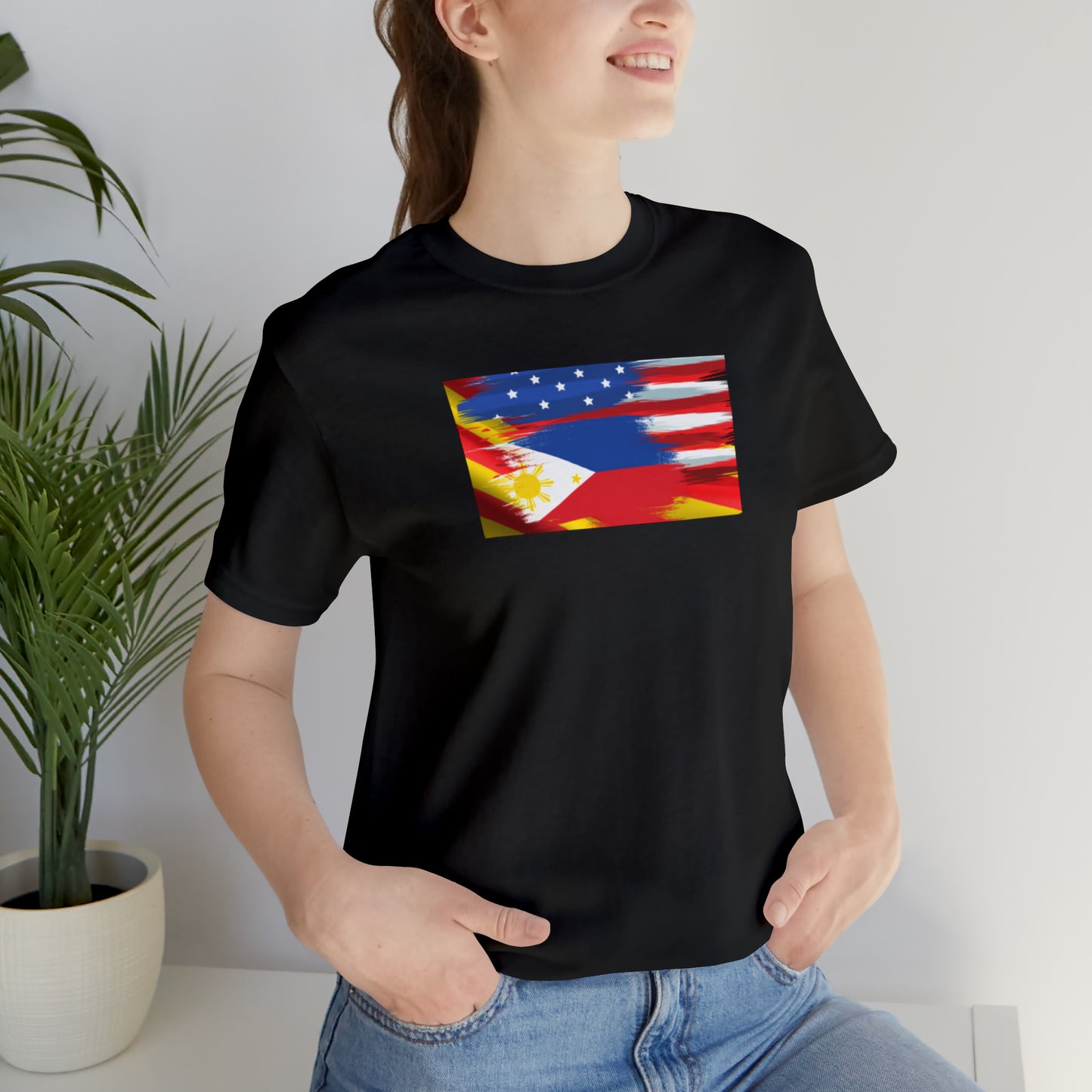 Filipino Vietnamese American Unisex Short Sleeve T-Shirt