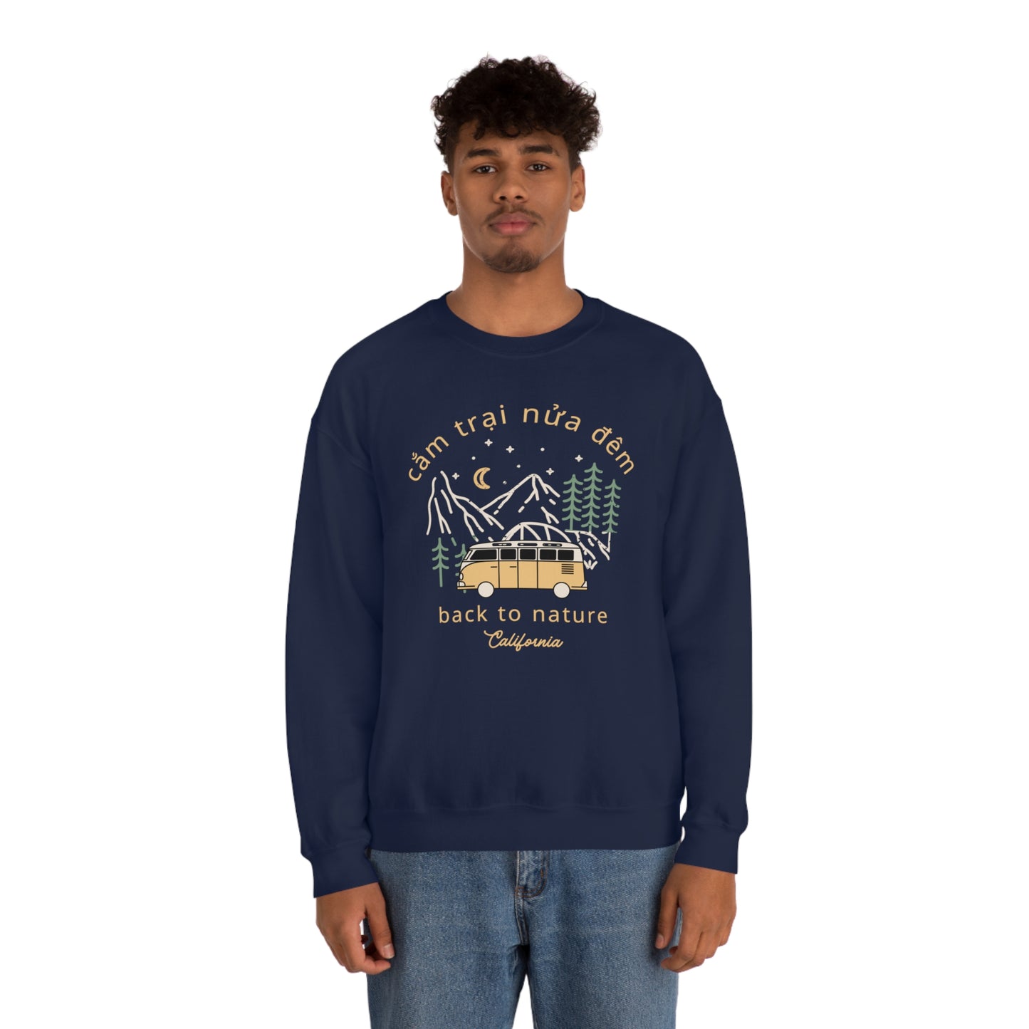 Camping Unisex Crewneck Sweatshirt